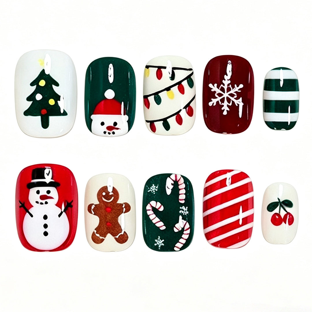 Festliches Holiday Nagelkunstset Karnz
