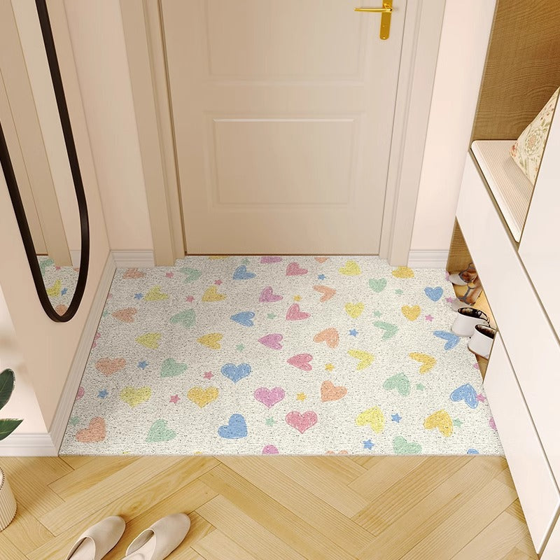 Stylische Terrazzo-Design Eingangsfußmatte Karnz
