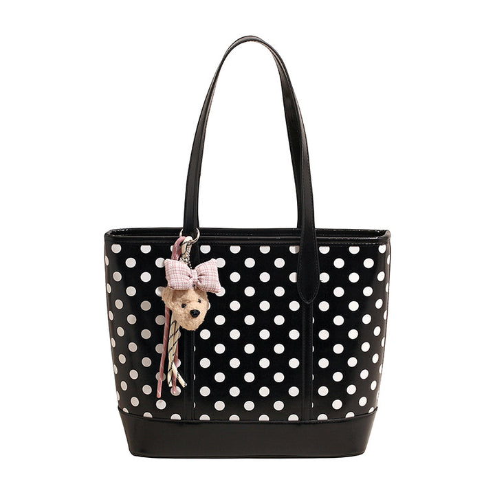 Polka Dot Print Leichte Tragetasche Karnz