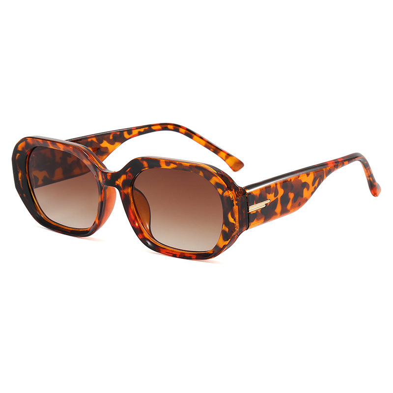Damen modische geometrische Sonnenbrille mit robustem Design Karnz