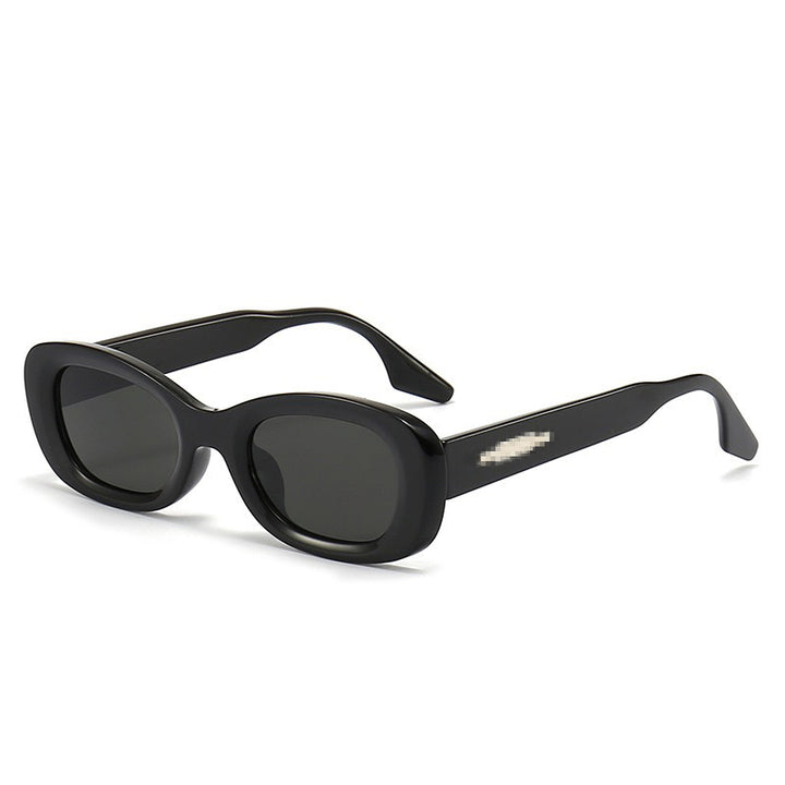 Retro-inspirierte quadratische Sonnenbrille