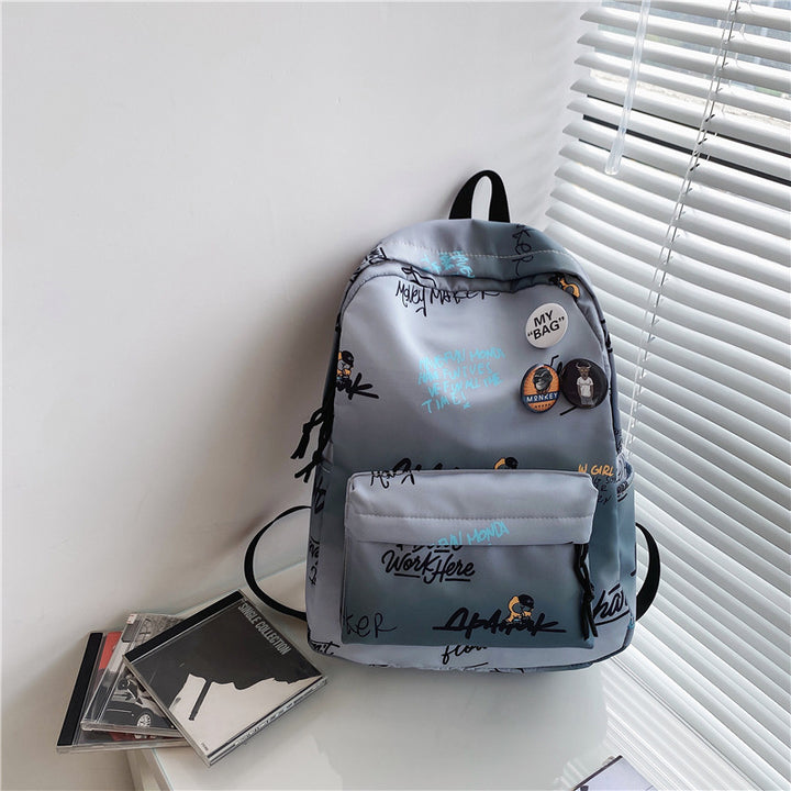 Trendiger Grafikdesign-Rucksack Karnz