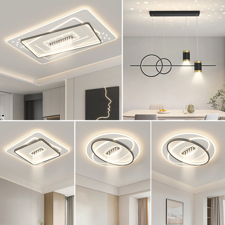 Moderne Minimalistische LED Deckenleuchte