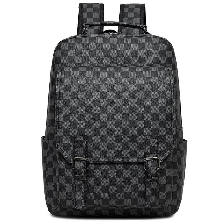 Stilvolle Schachbrett-Laptop-Rucksack Karnz