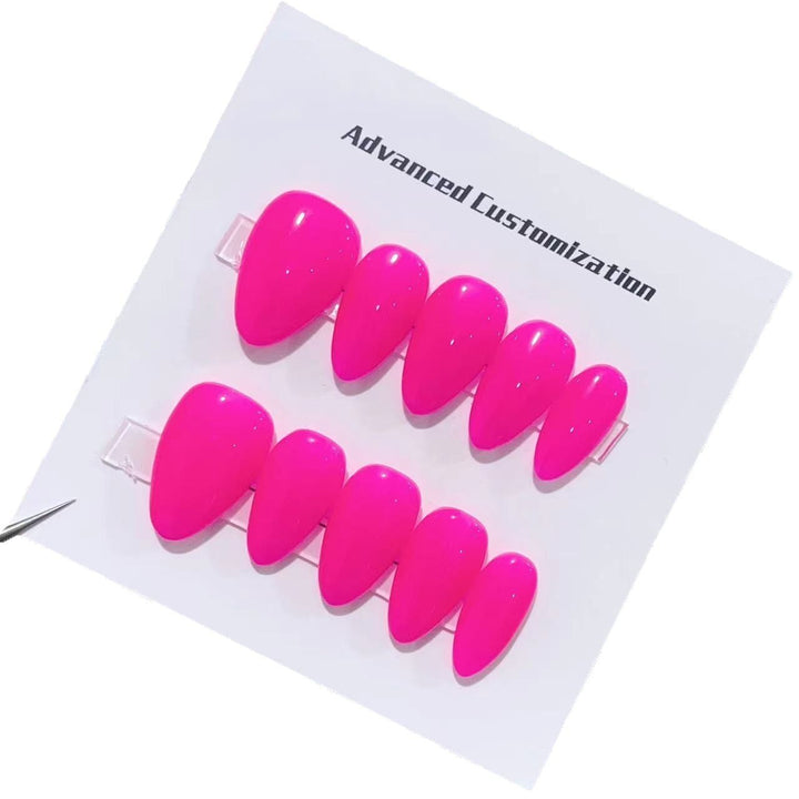 Erweiterte anpassbare Press-On-Nagel-Set