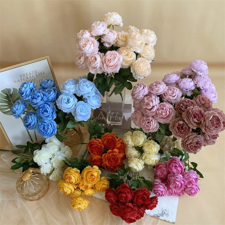 Elegante Faux-Rosenbouquet für die Wohnkultur