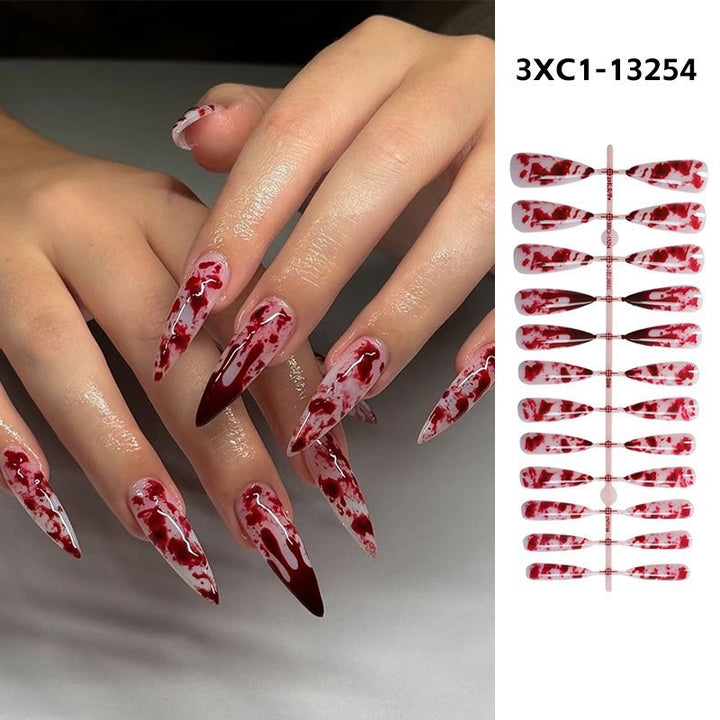 Kreatives Halloween Kunstnagelset Karnz