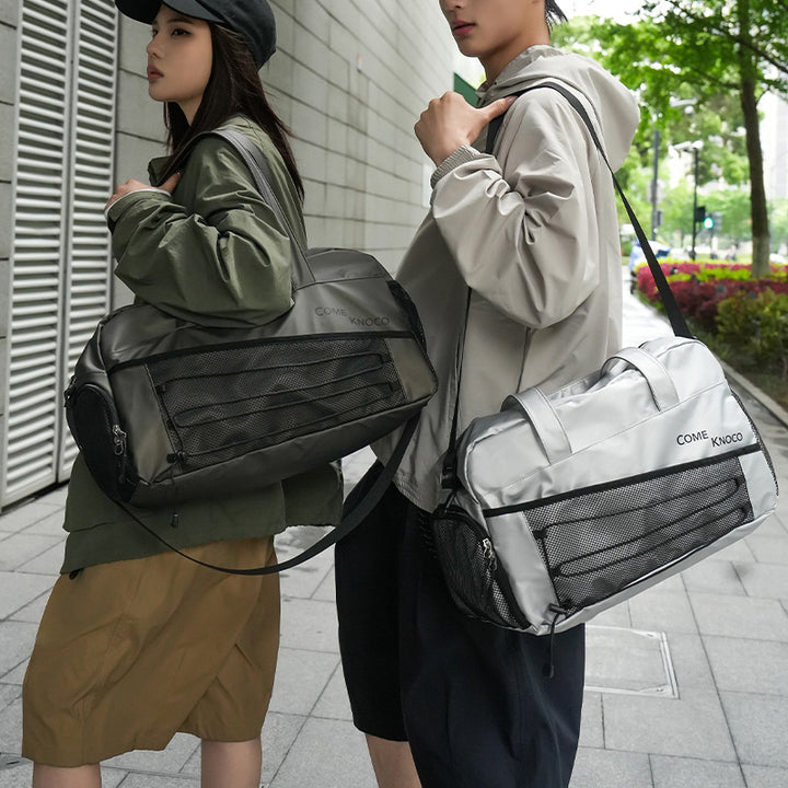Multifunktionale Sport-Duffel-Tasche mit Mesh-Taschen Karnz