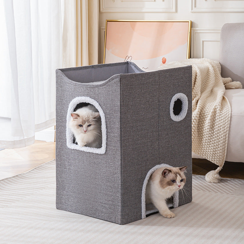 Modernes Katzenversteckhaus Karnz