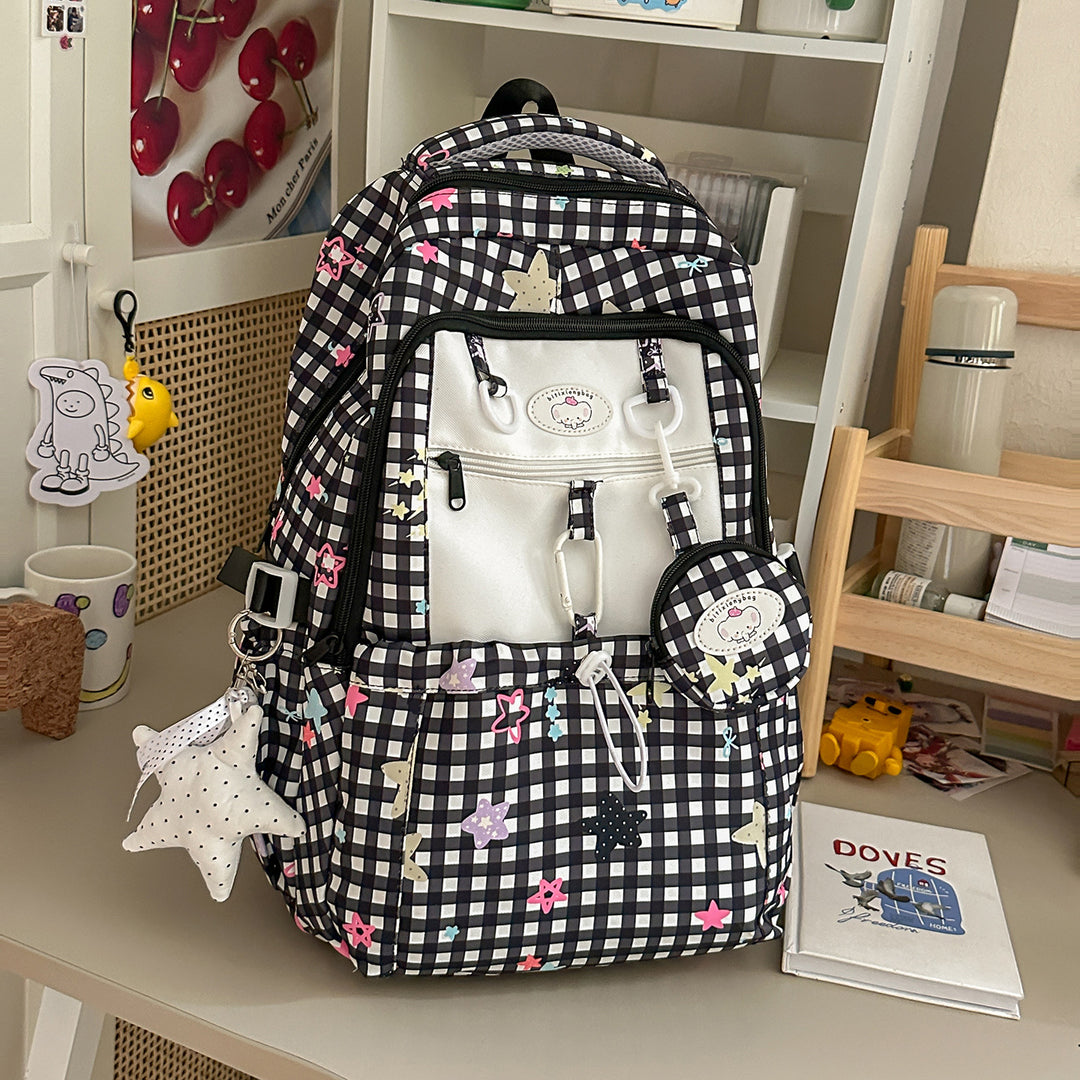 Süßer Spaß Muster Schule Rucksack Karnz
