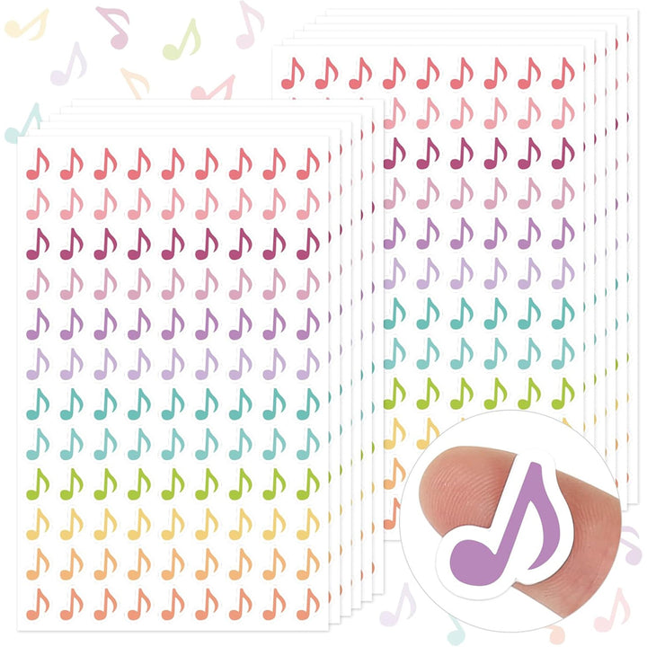 Musiknote Dekorative Aufkleber Set Karnz