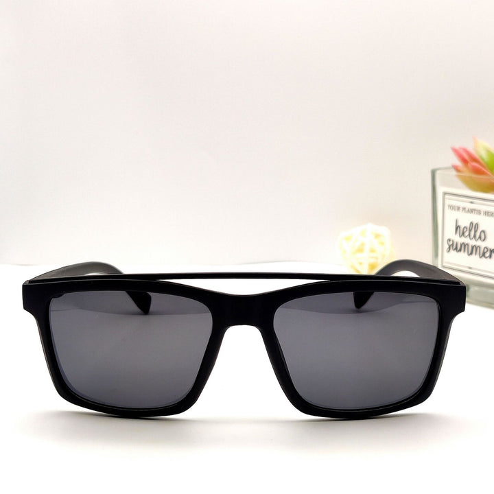 Herren trendige Sonnenbrille mit ergonomischen Rahmen und polarisierten Gläsern Karnz