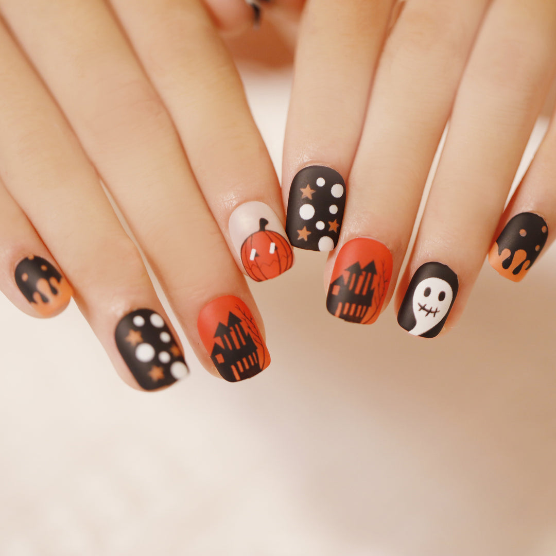 Kreative Halloween Nagelkunst Karnz