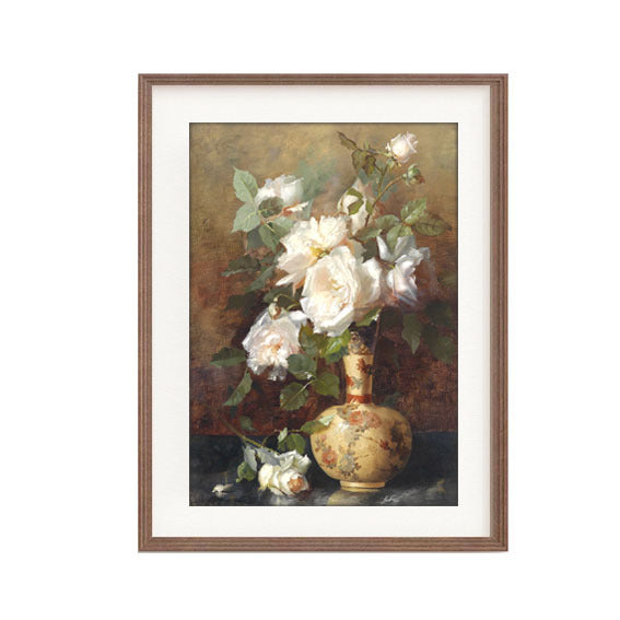 Vintage Blumen-Paar Wanddisplay