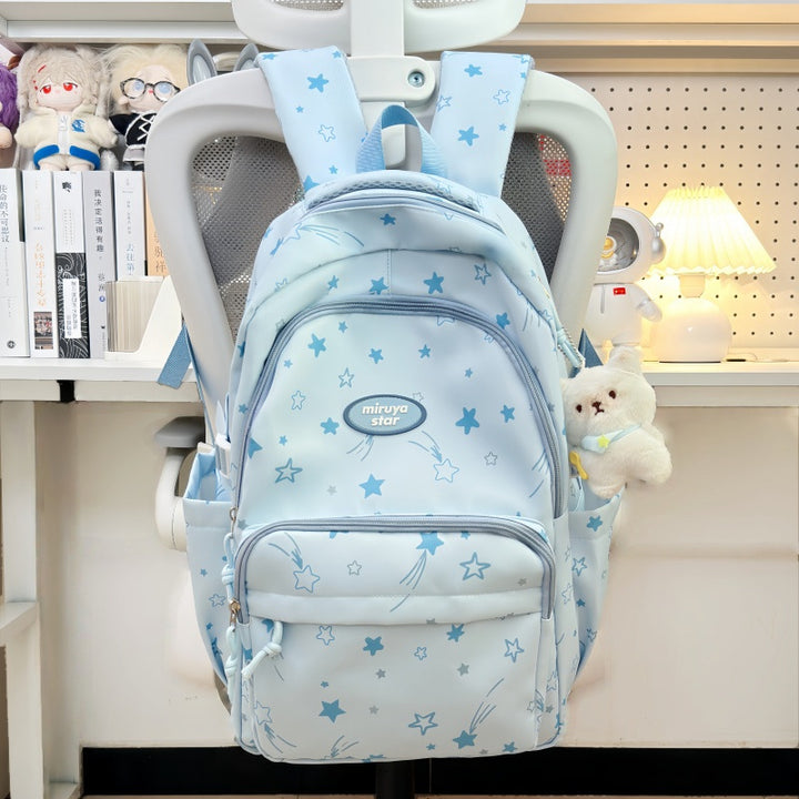 Lässiger Rucksack mit Sternmuster