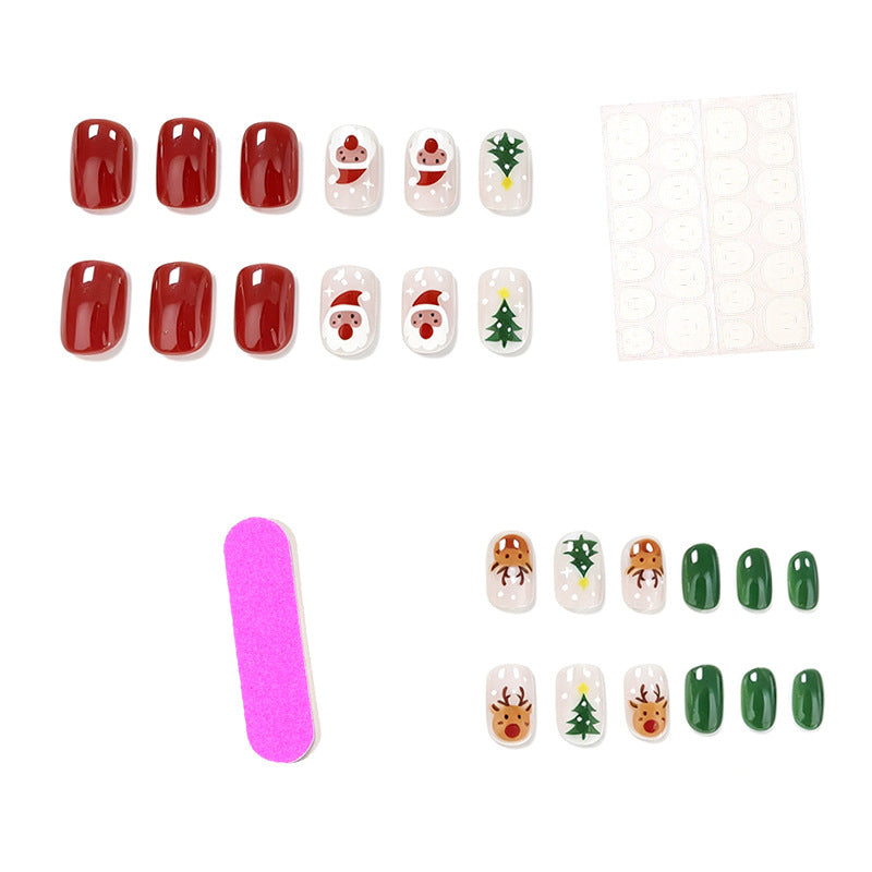 Festliches Feiertags-Nagelkunst-Set Karnz