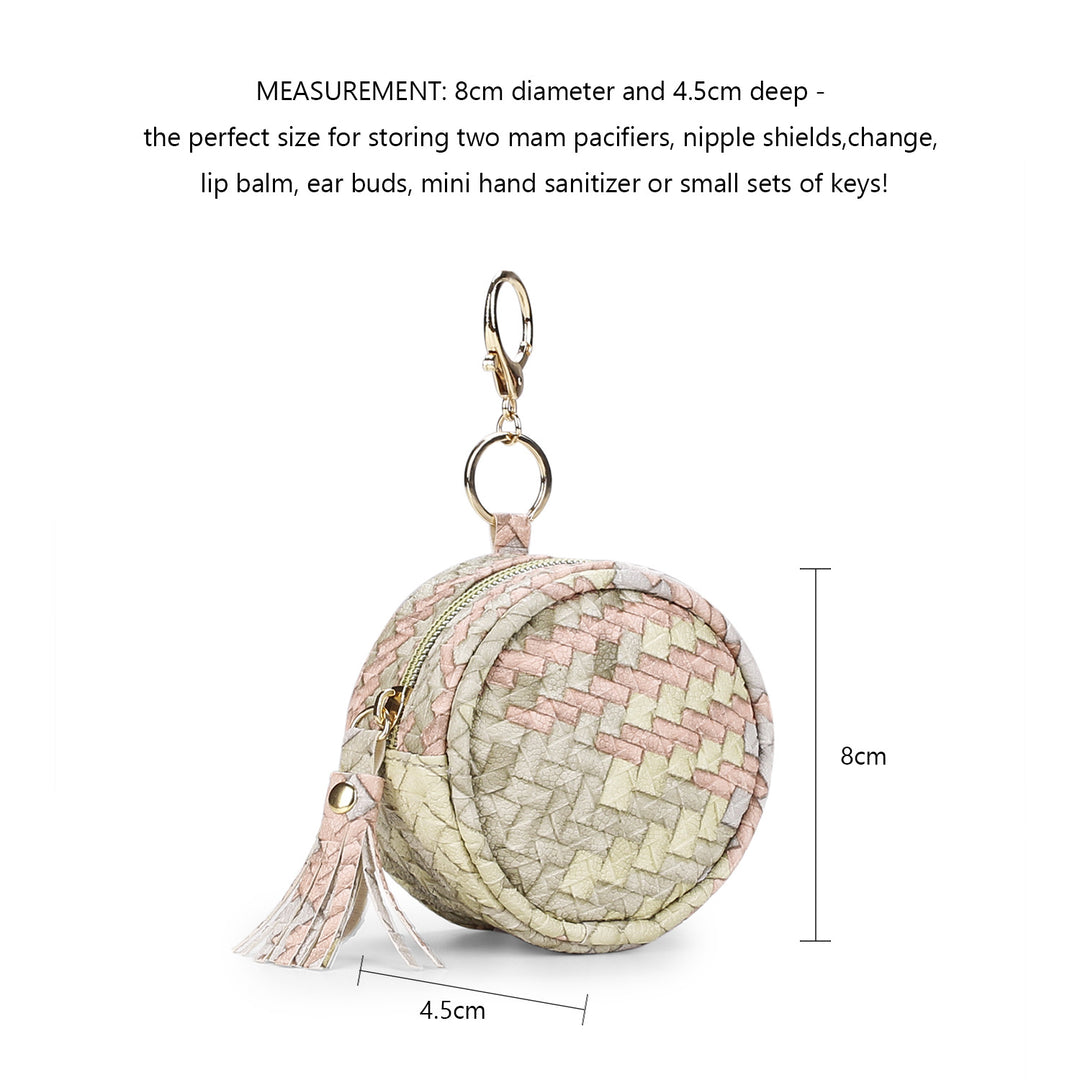 Runde Kosmetiktasche Karnz