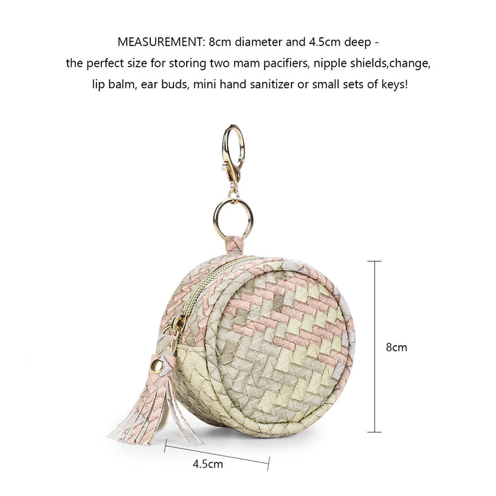 Runde Kosmetiktasche Karnz