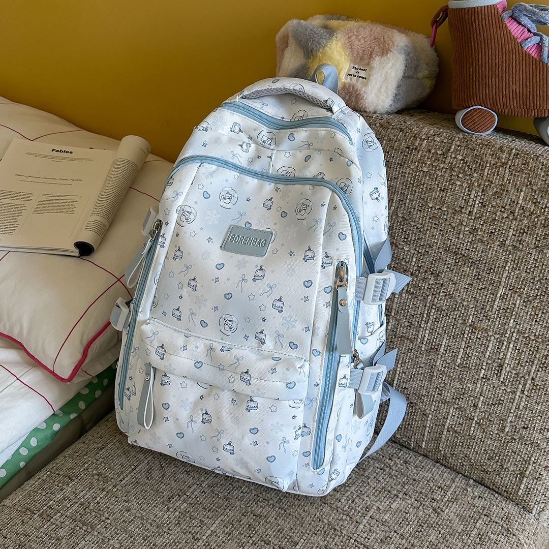 Künstlerisch gemusterter Rucksack Karnz