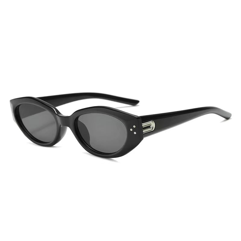 Damen modische Retro-Sonnenbrille im Cat Eye Stil Karnz