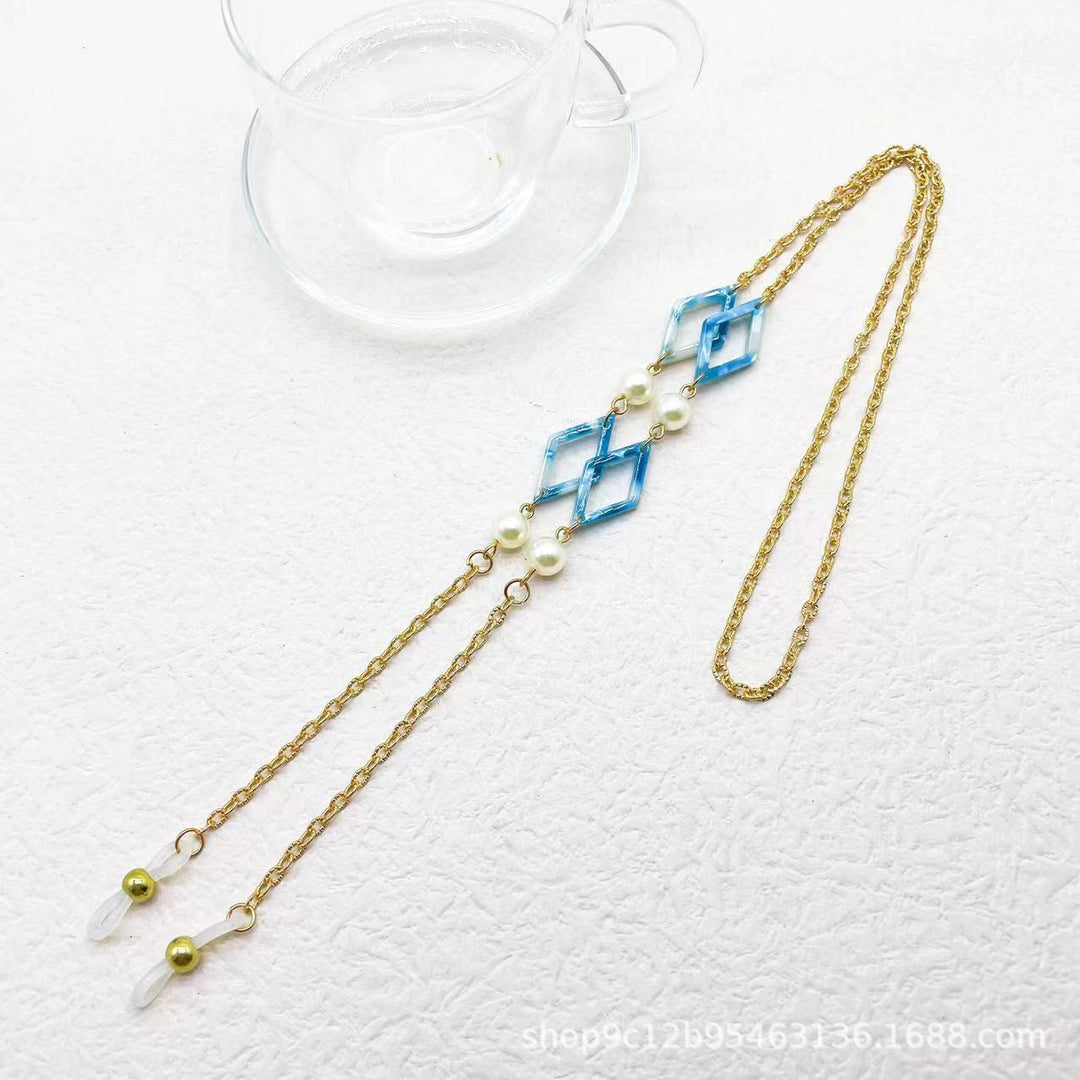 Elegante geometrische Halskette Karnz