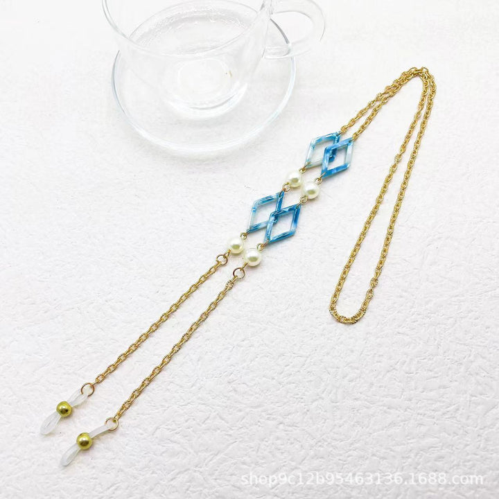 Elegante geometrische Halskette Karnz