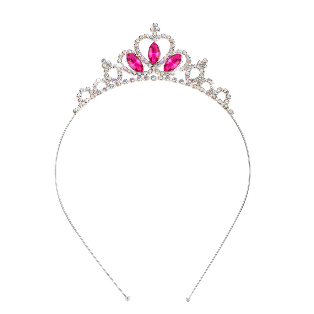 Damen Kristall Tiara Karnz