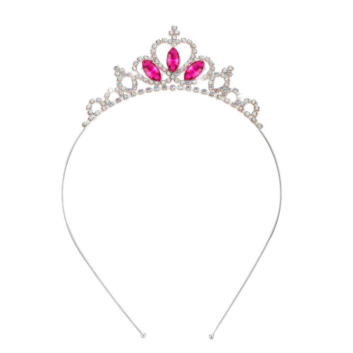 Damen Kristall Tiara Karnz