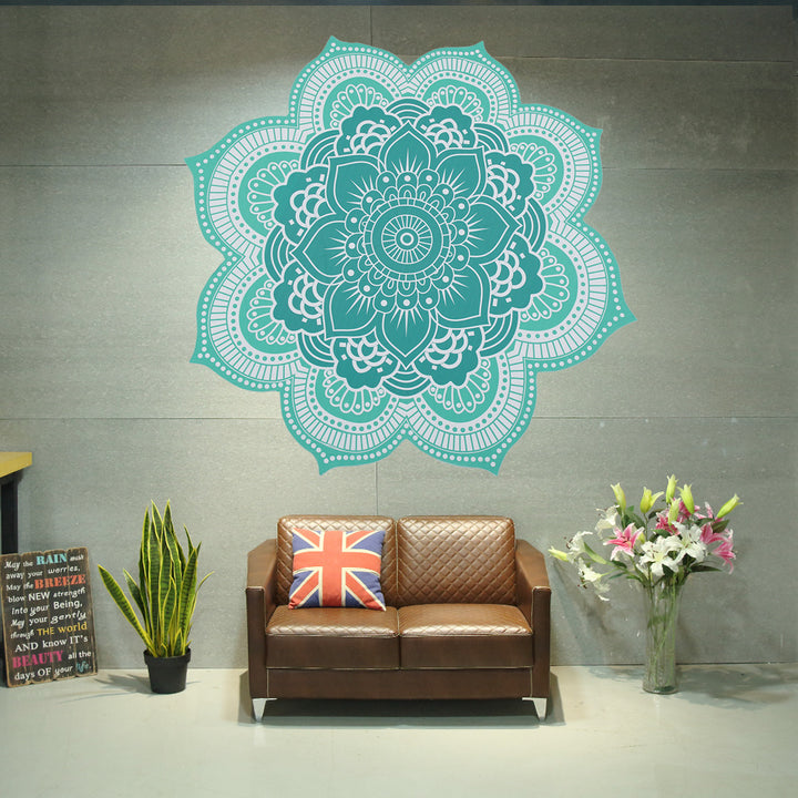 Damen Mandala Wandsticker Karnz