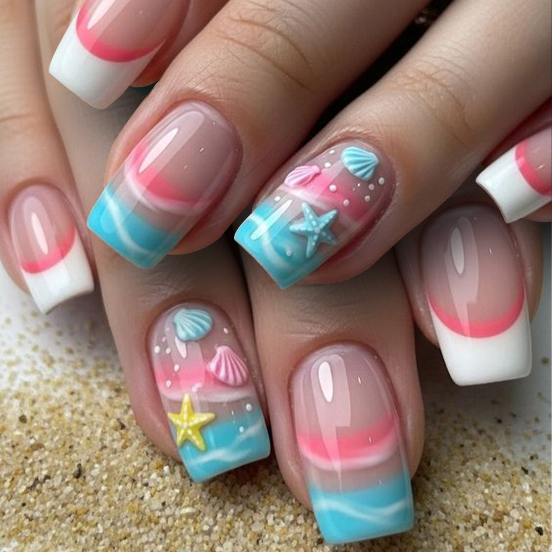 Küstlich inspiriertes Nagelkunstset Karnz