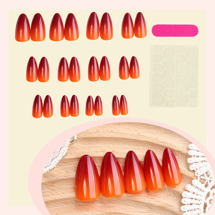 Ombre Stiletto Press-On Nails Set Karnz