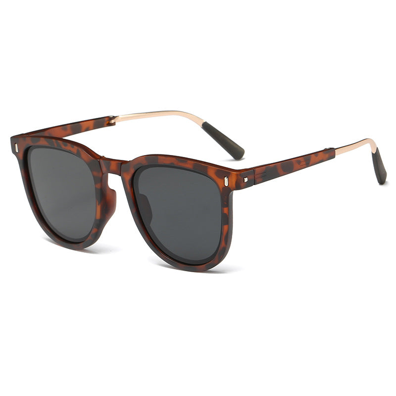 Damen modische Sonnenbrille mit innovativem Schildpatt-Design Karnz