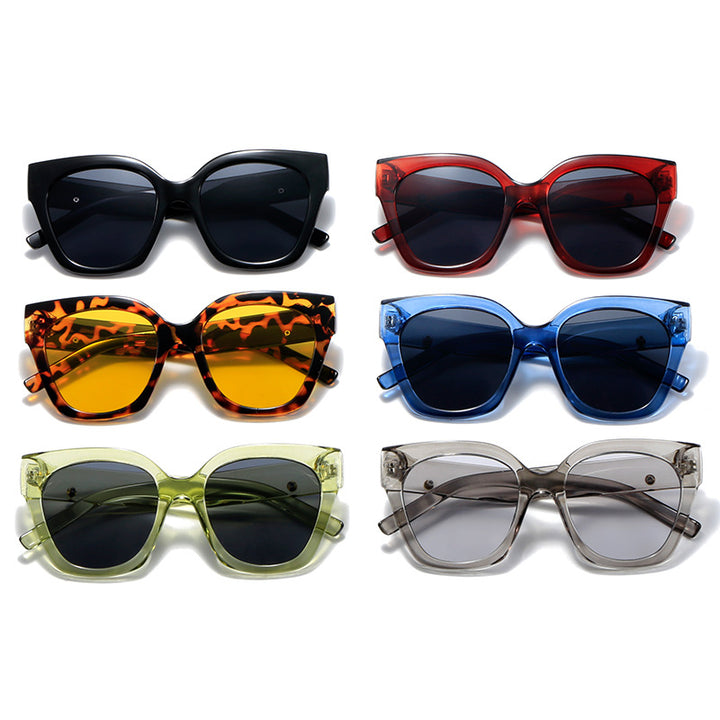 Damen extravagant gestaltete Sonnenbrille Karnz