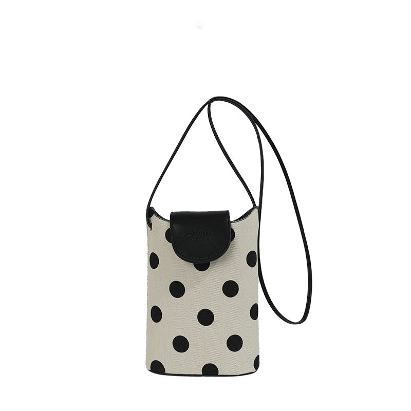 WoPlayful Polka Dot Umhängetasche Karnz