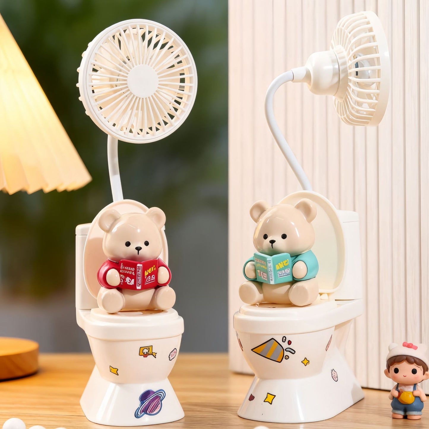 Unisex Kreativer Tischventilator mit bearbeitetem Design Karnz