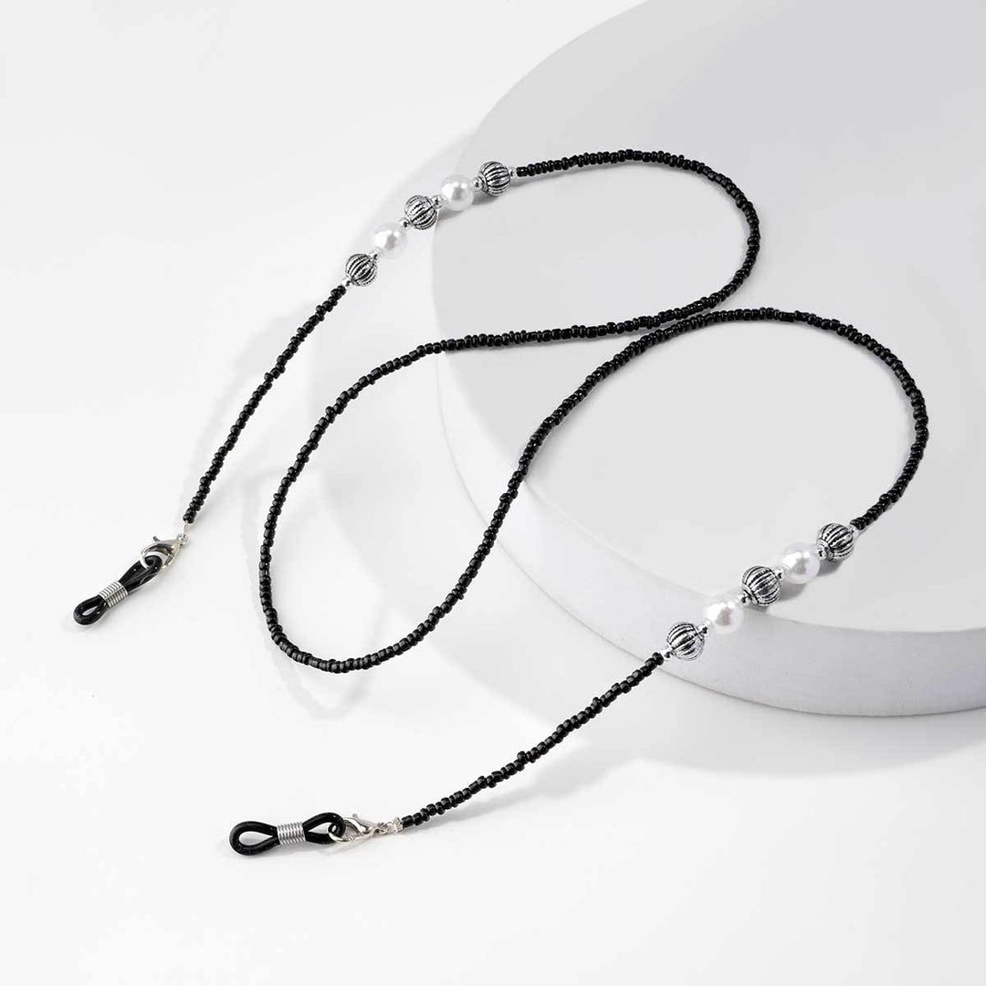 Künstlerische Perlenbrille Kette Karnz