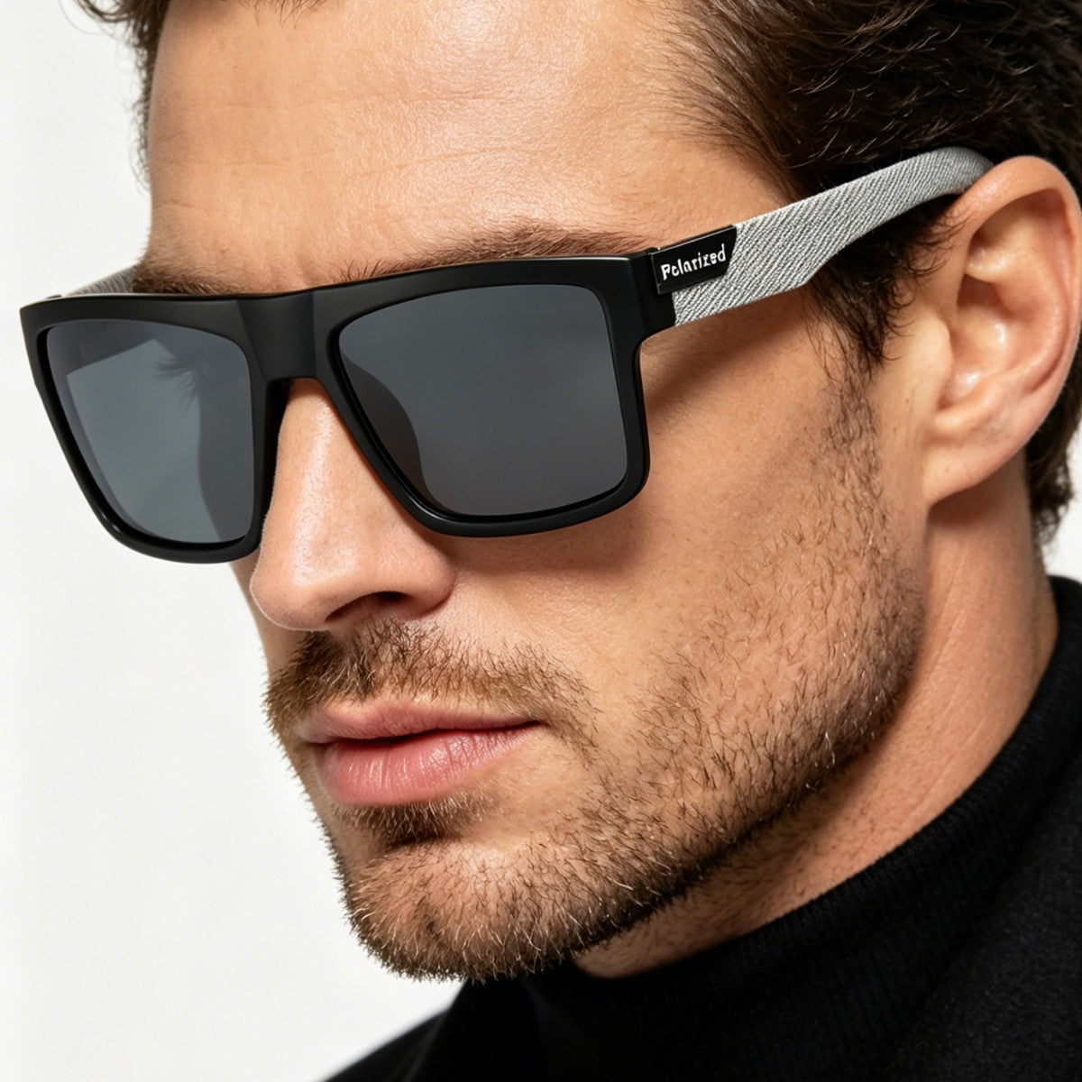 Damen Polarisiertes Sonnenbrille mit robustem Gestell Karnz
