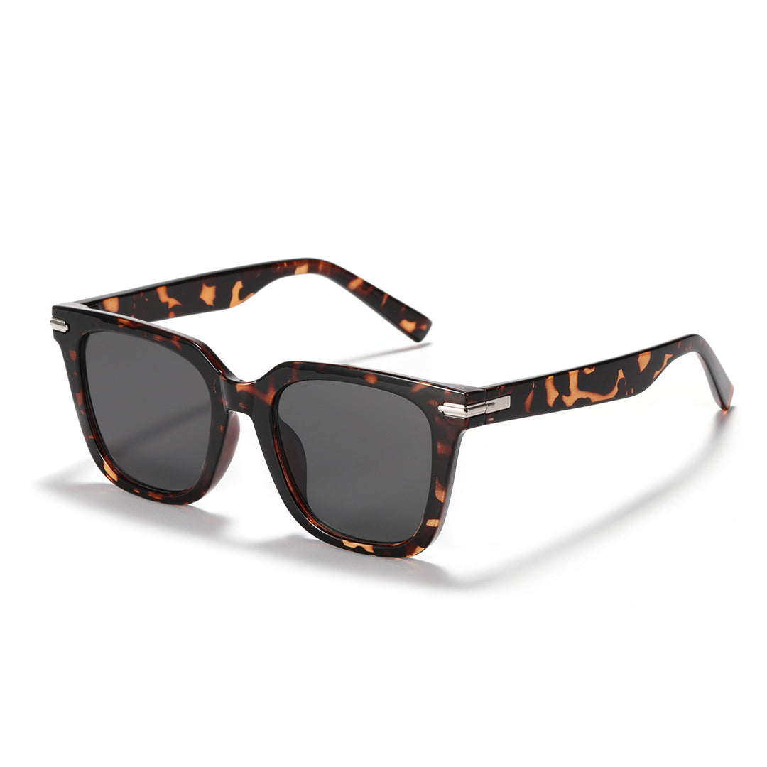 Damen modische quadratische Sonnenbrille mit hochwertigem Gläsern Karnz