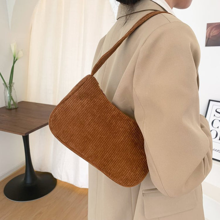 Modische Cord Handtasche Karnz