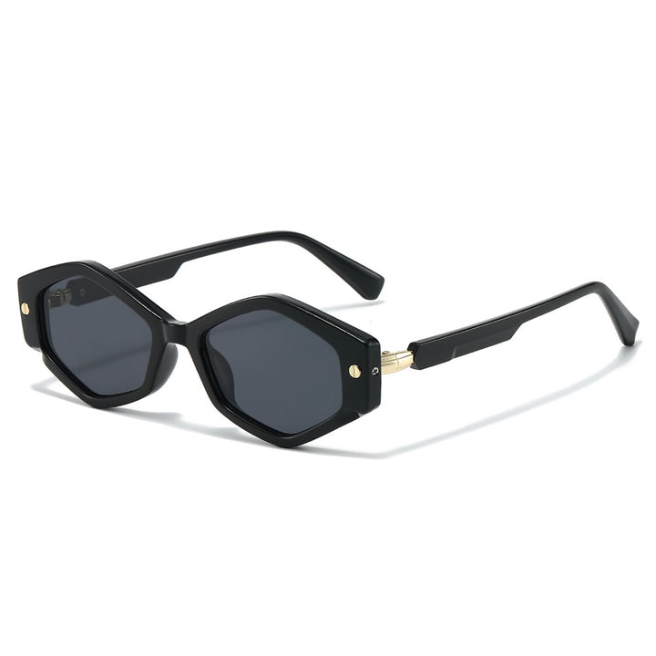 Modische hexagonale Sonnenbrille Karnz