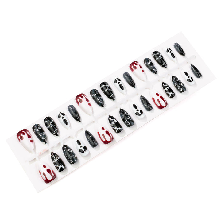 Halloween-Themen Press-On Nagelkunst Set 1790636292
