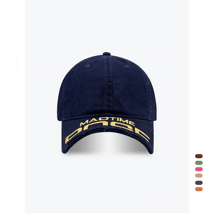 Verwaschene Denim Baseballmütze
