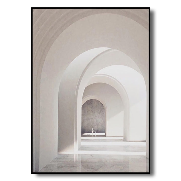Elegante Architektonische Leinwanddruck