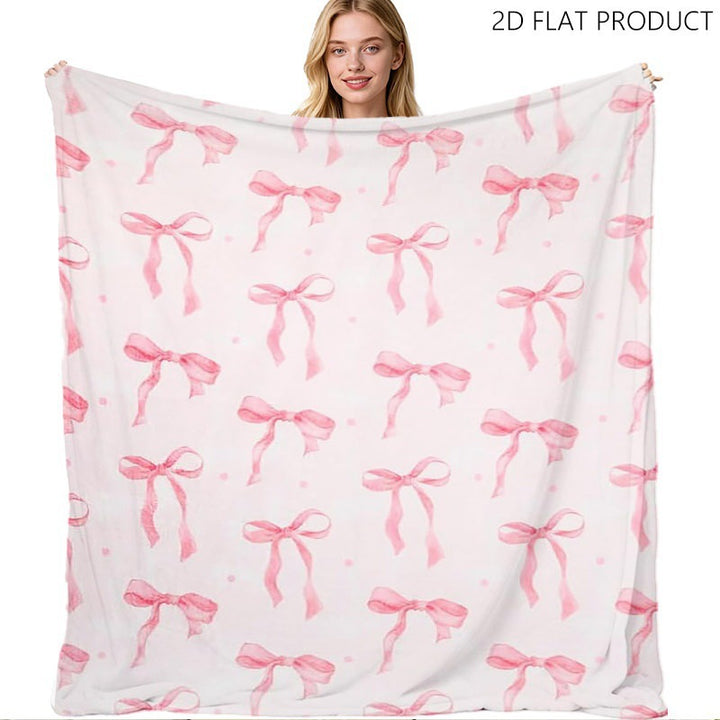 Künstlerisch von Schmetterlingen inspirierte Fleecedecke