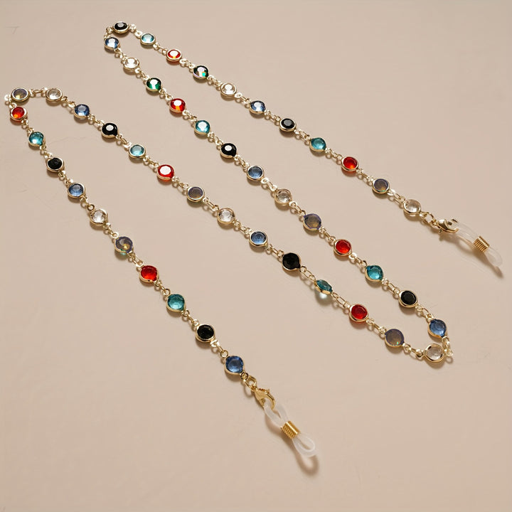 Elegante Perlbrillekette Karnz
