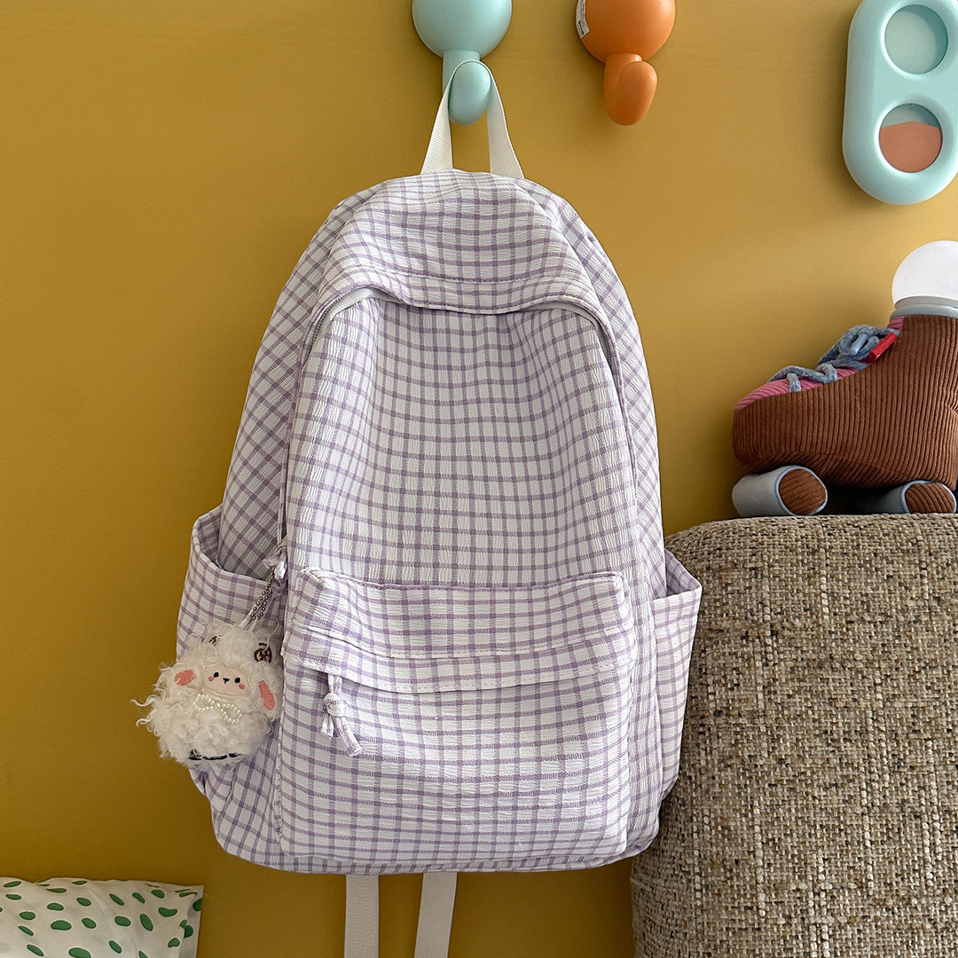 Texturiertes Muster Freizeit Rucksack Karnz