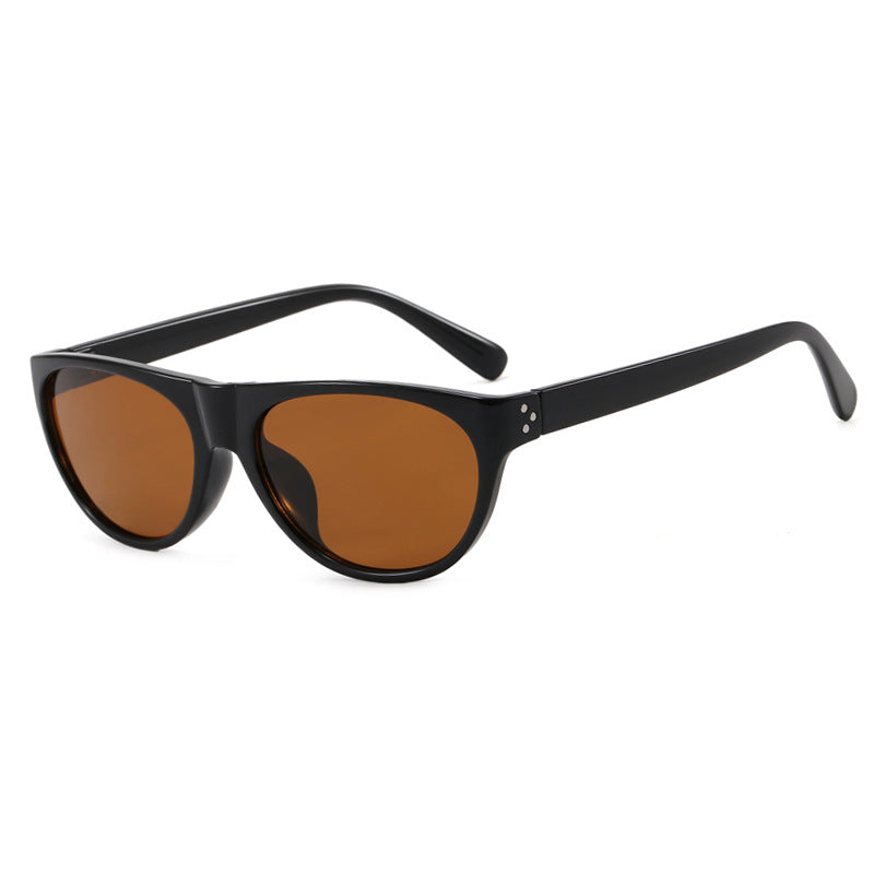 Damen modische optische Brille mit elegantem Katzenaugen-Design Karnz