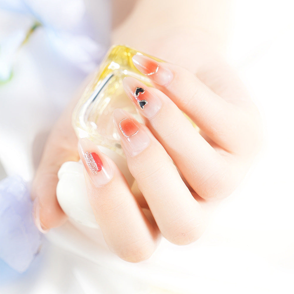 Elegantes Press-On-Nagelkunst-Set Karnz