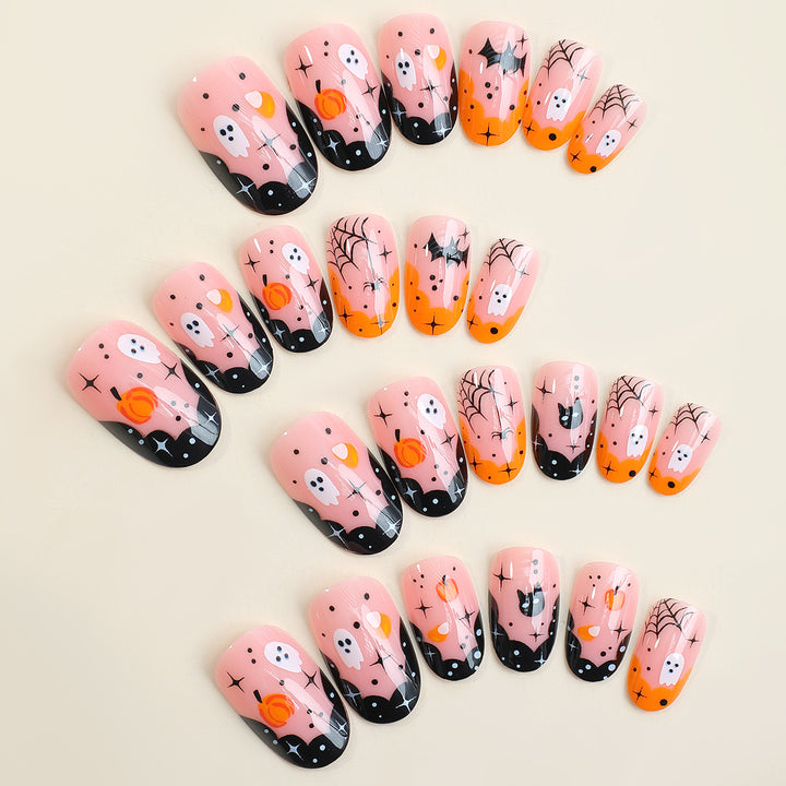 Halloween-Themen Press-On-Nagelset Karnz 1788495966