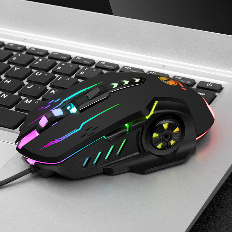 Hochleistungs-Wired Gaming Maus mit RGB Beleuchtung Karnz